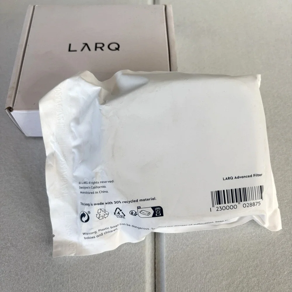 Larq Advanced Filter Pitcher Purevis Plant Based Carbon Derived NEW Open Box